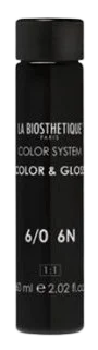 Тёмный блондин оксидативный тонирующий гель Color Gloss 6/0 La Biosthetique 3*60 мл