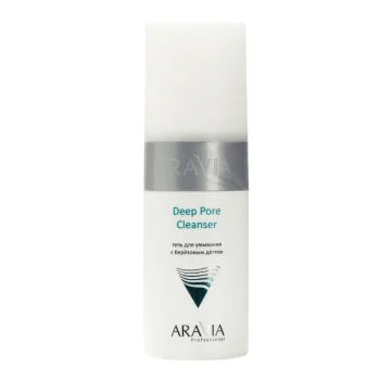 Гель для умывания с березовым дегтем Deep Pore Cleanser Aravia 150 мл Гель для умывания с березовым дегтем Deep Pore Cleanser Aravia 150 мл