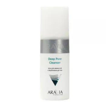 Гель для умывания с березовым дегтем Deep Pore Cleanser Aravia 150 мл