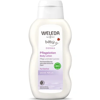 Молочко для гиперчувствительной кожи тела с алтеем Weleda 200 мл