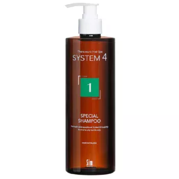 Терапевтический шампунь №1 для нормальных и жирных волос System 4 Sim Sensitive