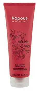 Маска с биотином для укрепления и стимуляции роста волос Biotin Energy Kapous 250 мл