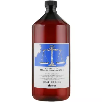 Балансирующий шампунь для жирной кожи головы Rebalancing Shampoo (1000 мл) Davines