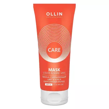 Маска для сохранения цвета и блеска окрашенных волос Color&Shine Save Mask Ollin Care Ollin Professional