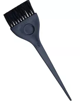 Парикмахерская кисть №13 для окрашивания волос, широкая Чистовье 1 шт