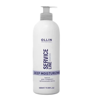 Маска для глубокого увлажнения волос Deep Moisturizing Mask Ollin Service Line Ollin Professional 500 мл
