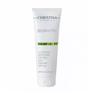 Дневной крем Абсолютная защита SPF 20 с тоном Bio Phyto Ultimate Defense Tinted Day Cream SPF 20 Christina 75 мл