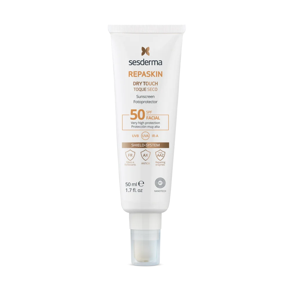 Средство солнцезащитное с матовым эффектом для лица Repaskin SPF 50