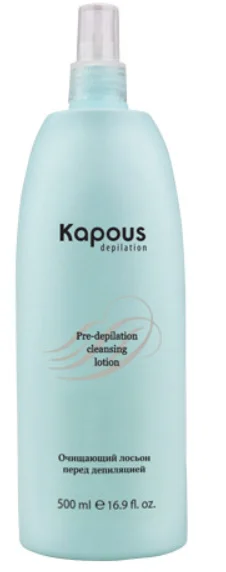 Очищающий лосьон перед депиляцией