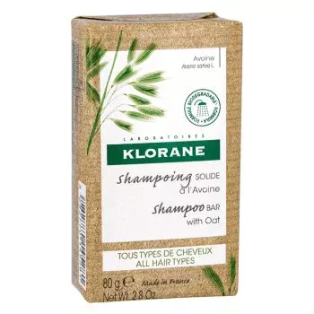 Брусковый шампунь с молочком овса Klorane 80 г