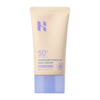 Увлажняющая база под макияж с тонирующим эффектом Moisture Make Up Sun Cream Dewy Tone Up SPF 50+ PA++++ Holika Holika 60 мл