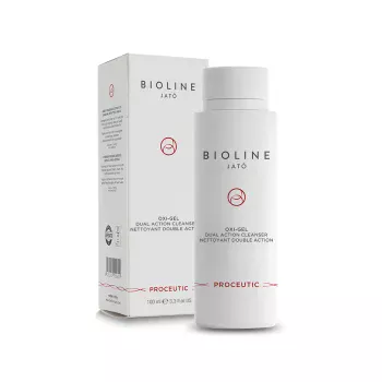Очищающий гель двойного действия Oxi-Gel Dual Action Cleanser Bioline 100 мл