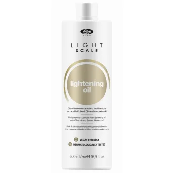 Безаммиачное осветляющее масло для волос Light Scale Lightening Oil Lisap Milano 500 мл