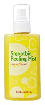 Отшелушивающий мист-скатка Лимон Smoothie Peeling Mist Lemon Squash Holika Holika