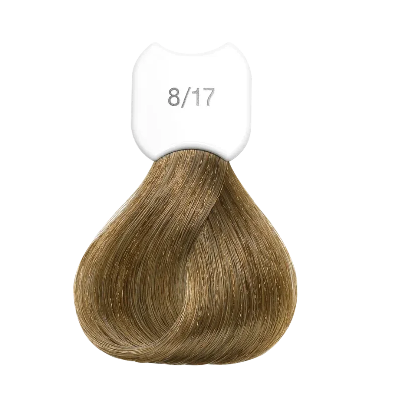 Стойкая крем-краска для волос Kydra Creme (KC00817, 8/17, Light ash blond marron, 60 мл, Натуральные/Опаловые/Пепельные оттенки)