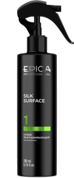 Спрей разглаживающий для волос с термозащитным комплексом Silk Surface Epica 200 мл