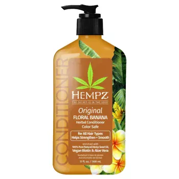 Кондиционер Оригинальный Original Herbal Conditioner For Damaged Color Treated Hair Hempz 500 мл