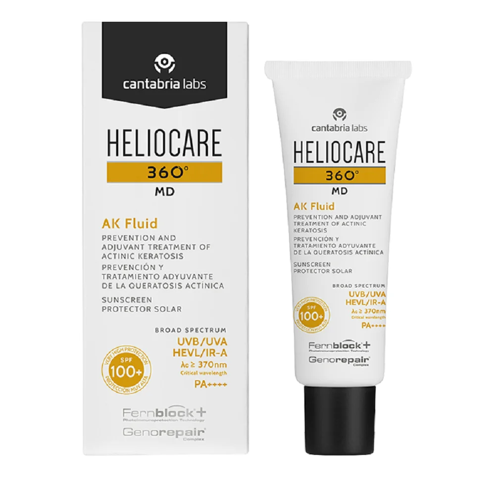 Флюид АК с тотальной защитой СЗФ 100+ Heliocare 360º MD AK Fluid Sunscreen 100+