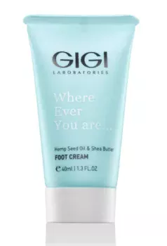 Крем для ног с маслом семян Конопли и Маслом Ши GWP Foot Cream GiGi 40 мл