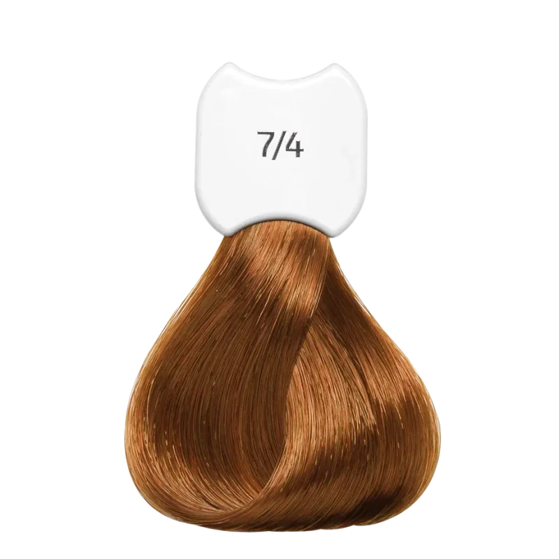 Стойкая крем-краска для волос Kydra Creme (KC00074, 7/4, Blond cuivre, 60 мл, Золотистые/Медные оттенки)