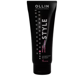 Гель для укладки волос ультрасильной фиксации Gel Ultra Strong Style Ollin Professional 200 мл