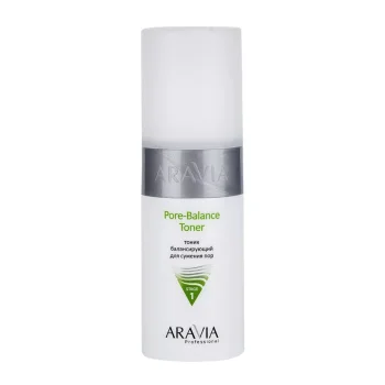 Тоник балансирующий для сужения пор для жирной и проблемной кожи Pore-Balance Toner Aravia