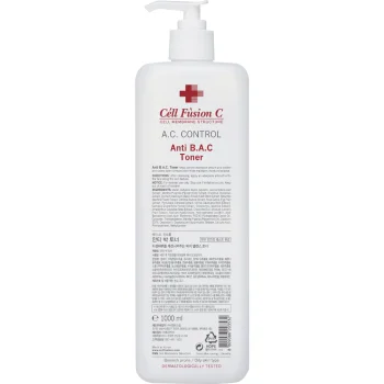 Тоник увлажняющий для жирной кожи Anti B.A.C Toner Cell Fusion C 1000 мл