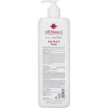 Тоник увлажняющий для жирной кожи Anti B.A.C Toner Cell Fusion C 1000 мл