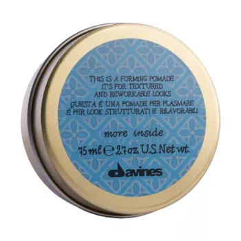Моделирующая помада More Inside для текстурных и пластичных образов Forming pomade it's for textured and rew orkable looks Davines