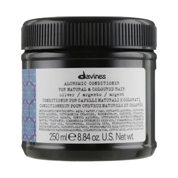 Кондиционер алхимик для натуральных и окрашенных волос Серебряный Alchemic Conditioner Davines 250 мл
