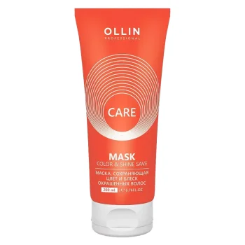 Маска для сохранения цвета и блеска окрашенных волос Color&Shine Save Mask Ollin Care Ollin Professional