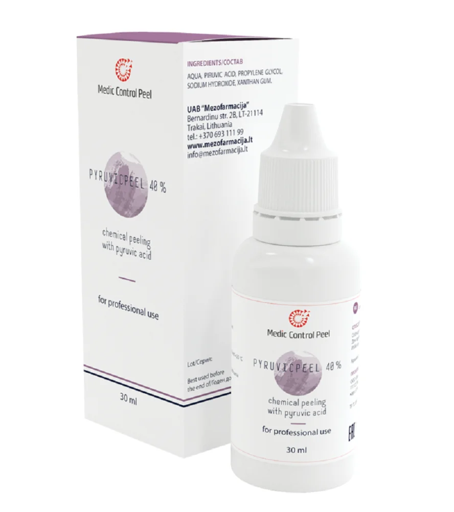 Лосьон-гель для поверхностного химического пилинга Pyruvicpeel 40%