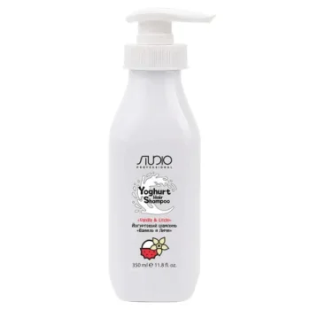 Йогуртовый шампунь для волос Ваниль и Личи Kapous 350мл