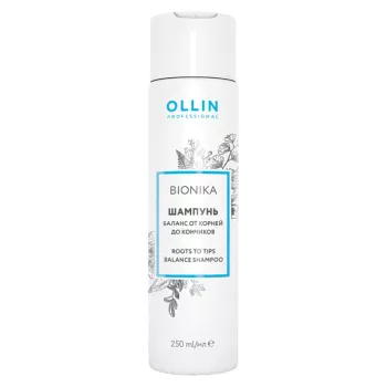Шампунь Баланс от корней до кончиков Roots To Tips Balance Shampoo Ollin BioNika Ollin Professional