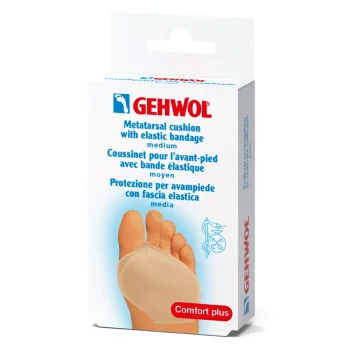 Защититная подушка под плюсну из гель-полимера и эласт ткани, большая Gehwol 1 шт