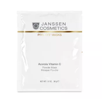 Розовая моделирующая маска с ацеролой и витамином С Acerola Vitamin C Mask Janssen Cosmetics 30 г