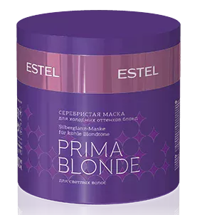 Серебристая маска для холодных оттенков блонд Prima Blond Estel