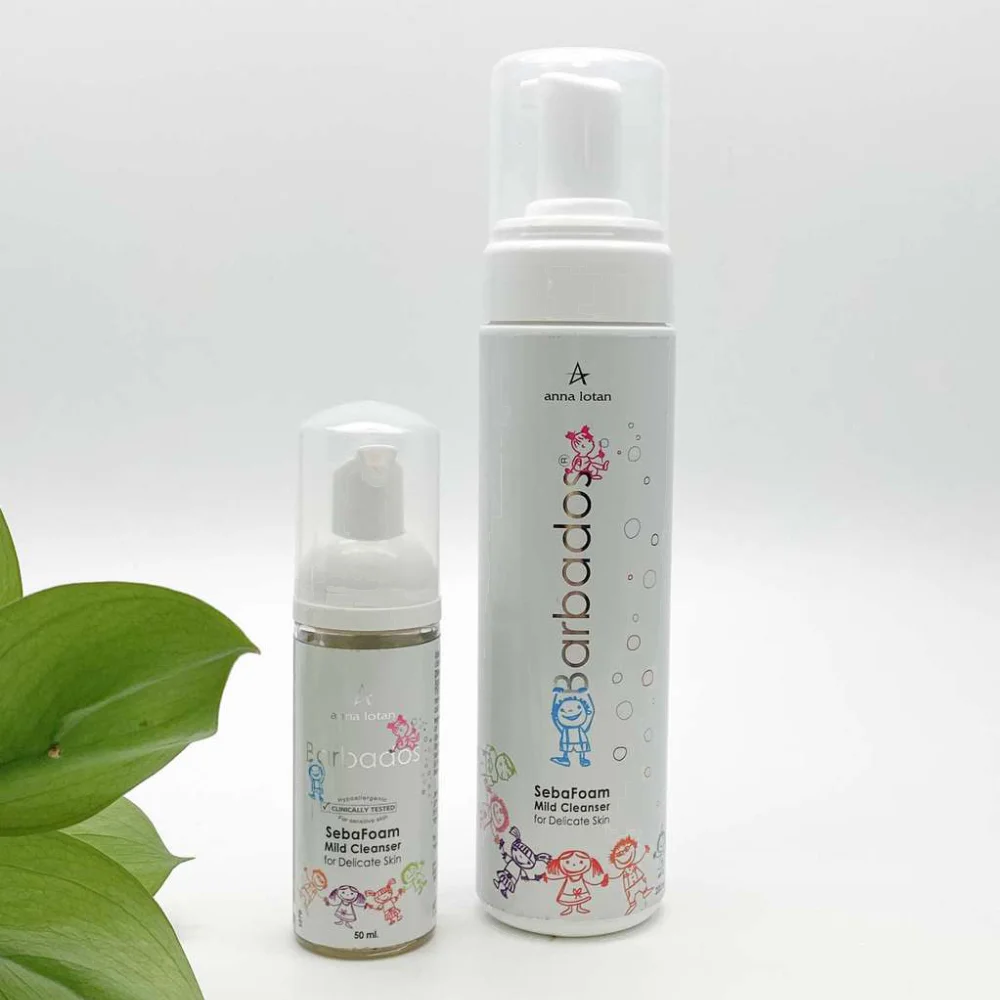 Нежная очищающая пенка для деликатной кожи Barbados Seba Foam