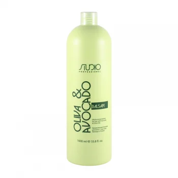 Бальзам увлажняющий для волос с маслами авокадо и оливы Studio Professional Kapous 1000 мл