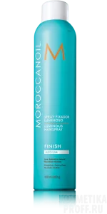 Лак сияющий для волос сильной фиксации Moroccanoil