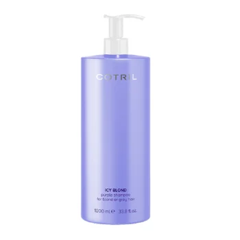 Ежедневный шампунь для холодного блонда Icy Blond Purple Shampoo For Blond Or Grey Hair Cotril