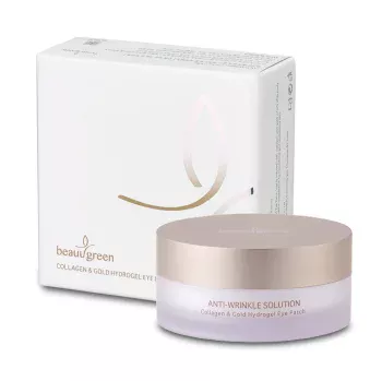 Гидрогелевые патчи с коллагеном и золотом Hydrogel Collagen & Gold BeauuGreen 60 шт