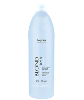 Кремообразная окислительная эмульсия с экстрактом Жемчуга Blond Cremoxon 3 % Kapous 1000 мл