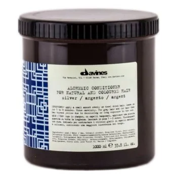 Кондиционер алхимик для натуральных и окрашенных волос Серебряный Alchemic Conditioner Davines 1000 мл