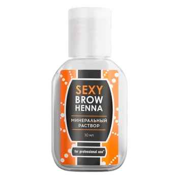 Минеральный раствор для разведения хны Sexy Brow Henna 30 мл