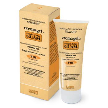 Антицеллюлитный подтягивающий крем-гель с микрокристаллами Турмалина Guam 200 мл
