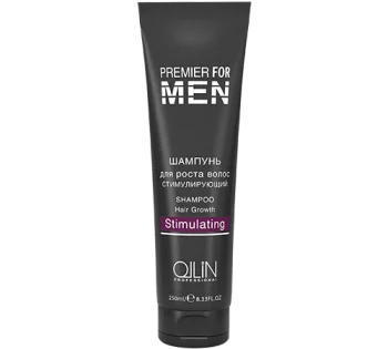 Стимулирующий шампунь для роста волос Shampoo Hair Growth Stimulating Ollin Premier For Men Ollin Professional 250 мл Стимулирующий шампунь для роста волос Shampoo Hair Growth Stimulating Ollin Premier For Men Ollin Professional 250 мл