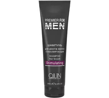 Стимулирующий шампунь для роста волос Shampoo Hair Growth Stimulating Ollin Premier For Men Ollin Professional 250 мл