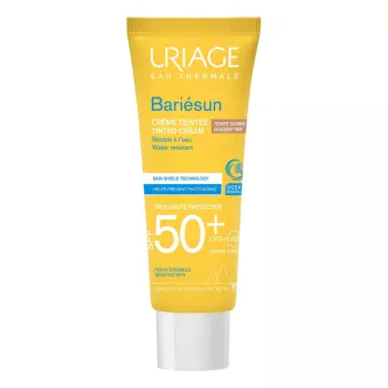 Тональный крем золотистый spf 50+ Bariesun Uriage 50 мл