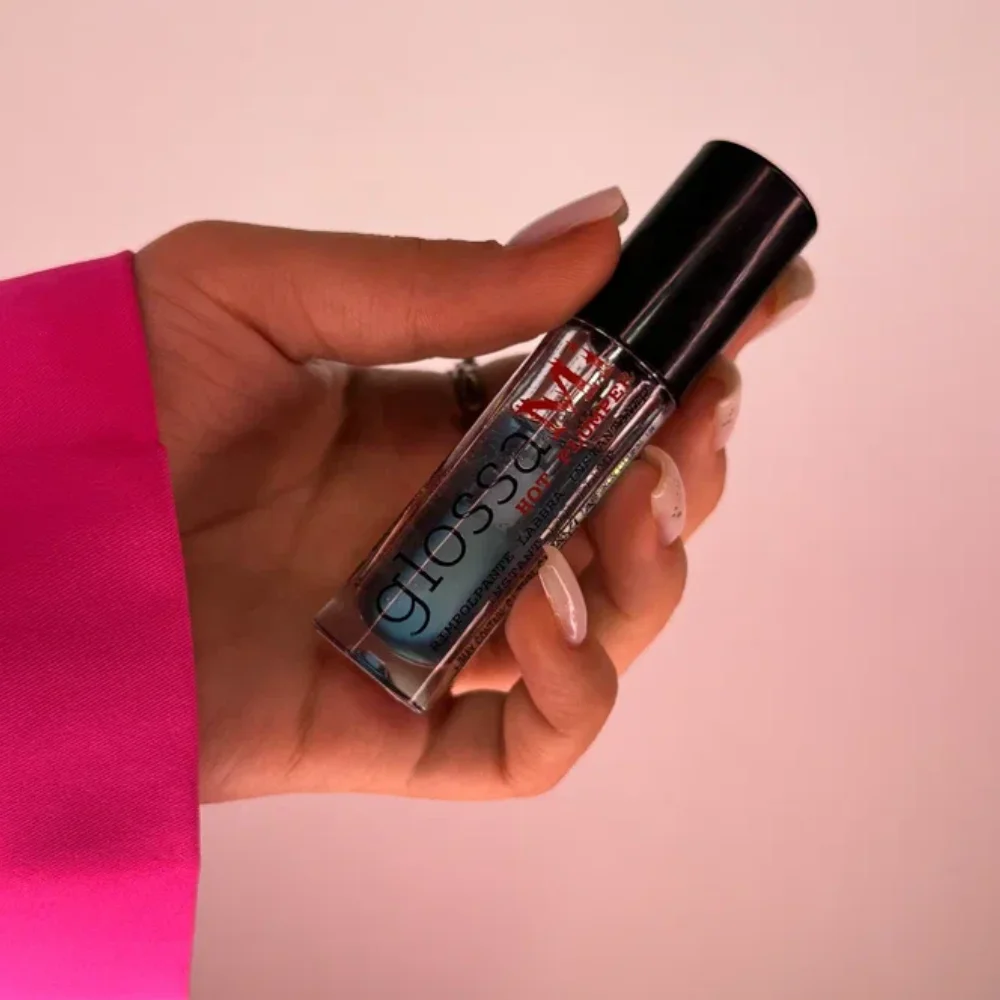 Глянцевый блеск для губ Glossami Hot Plumper Gloss (2253R24-01, 01, Прозрачный, 5 мл)